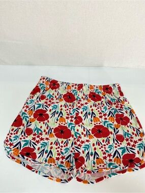 Hello Mello Leisure Time Lounge Shorts M/L Floral Elastic Waist No Draw String